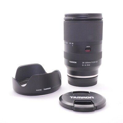 Tamron 28-200mm f/2.8-5.6 Di III RXD - Sony FE Fit - Top - Originalverpackt / Getestet