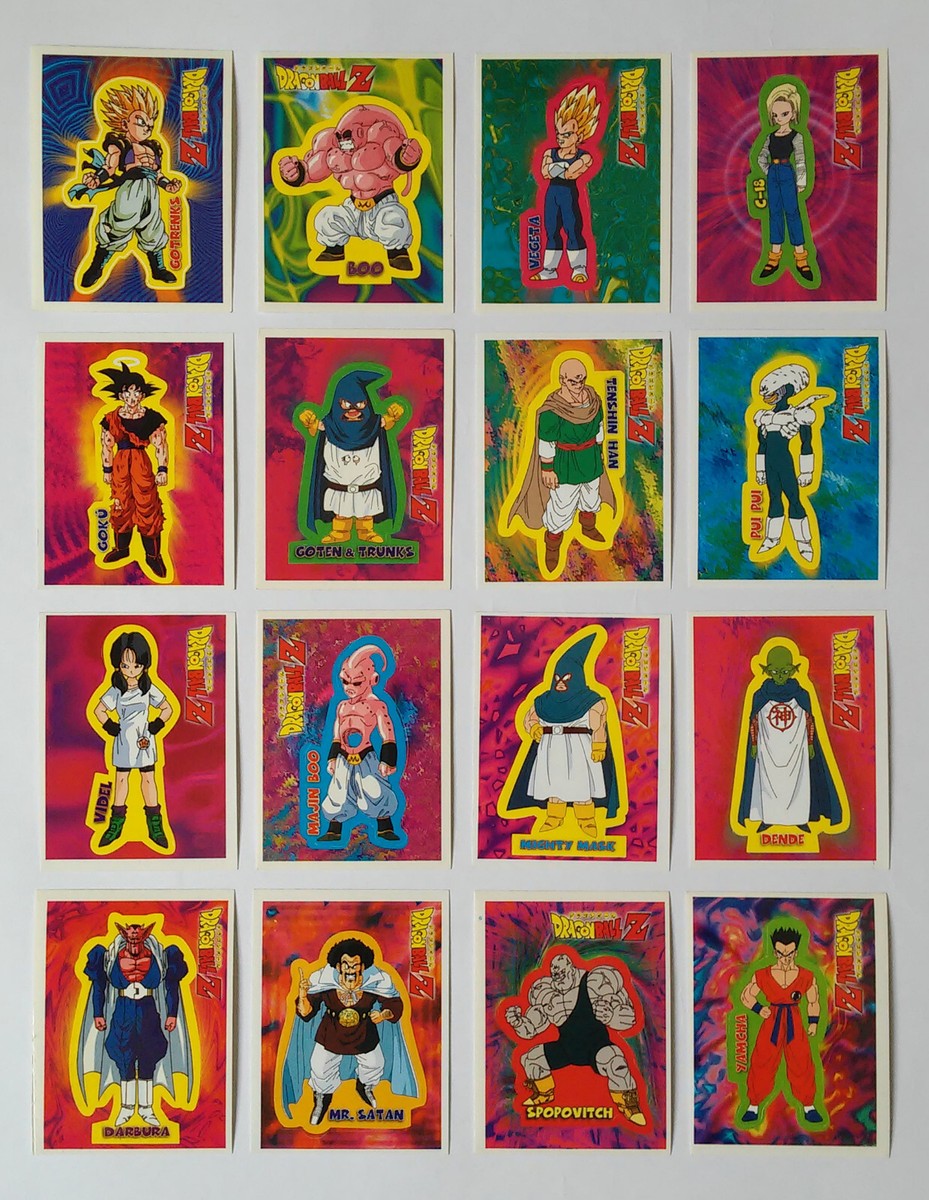 DBZ Dragon Ball Z 6 Complete Album + Stickers Authentic Navarrete