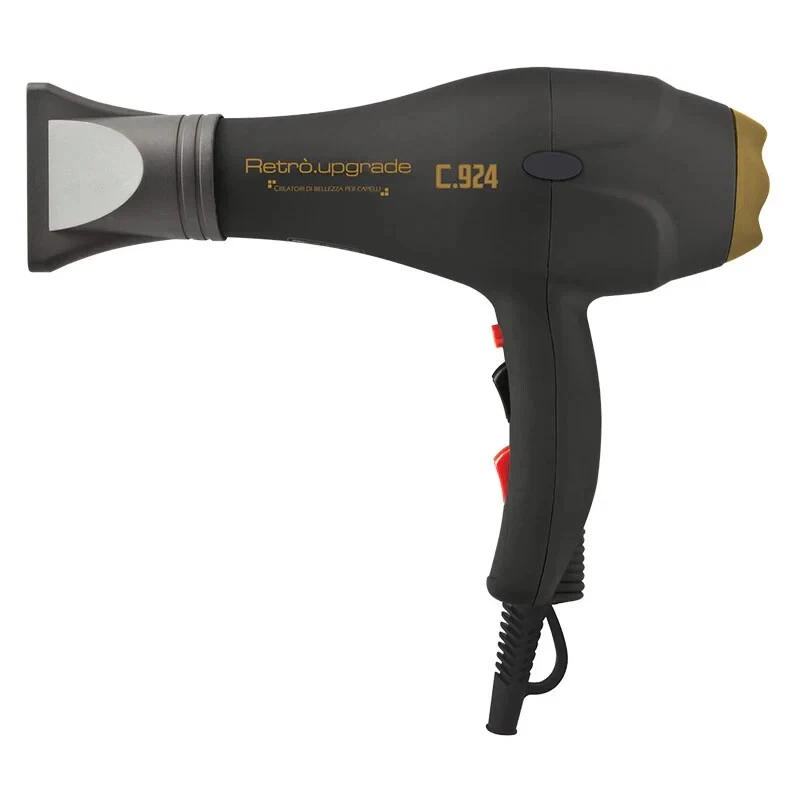 PHON PROFESSIONALE RETRO' UPGRADE RUP-C924 ASCIUGACAPELLI IONICO POTENTE 2100W - Immagine 3 di 4