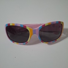 Hello Kitty Kids Sunglasses Pink Striped Colorful Children's Glasses Vintage Y2k