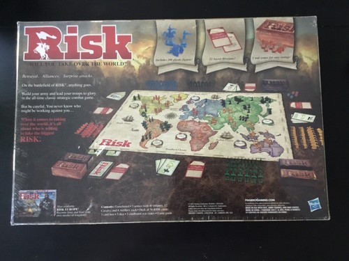 Hasbro Gaming B7404 Gioco da Tavolo "Rischio". **SIGILLATO** - Foto 2 di 8