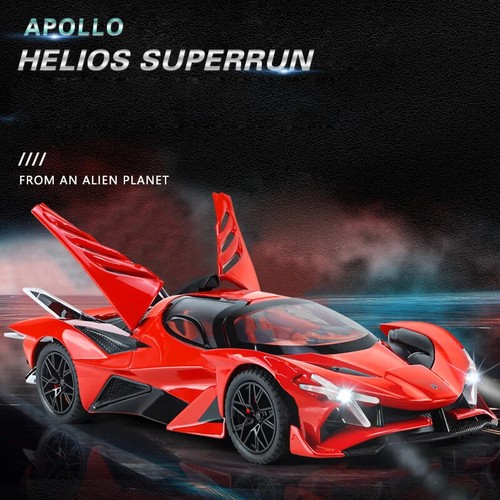1:24 Apollo Project EVO Model Super Sport Racing Car Diecast Toy Vehicle Light - Bild 2 von 27