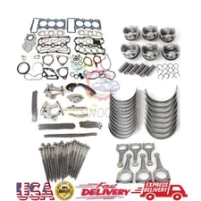 Engine Rebuild Kit Main Crankshaft Piston Assembly Connecting Rod for AUDI 3.0T