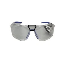 Kreedom Polycarbonate Lens Safety Glasses UV Protection Clear and Blue Frame NEW