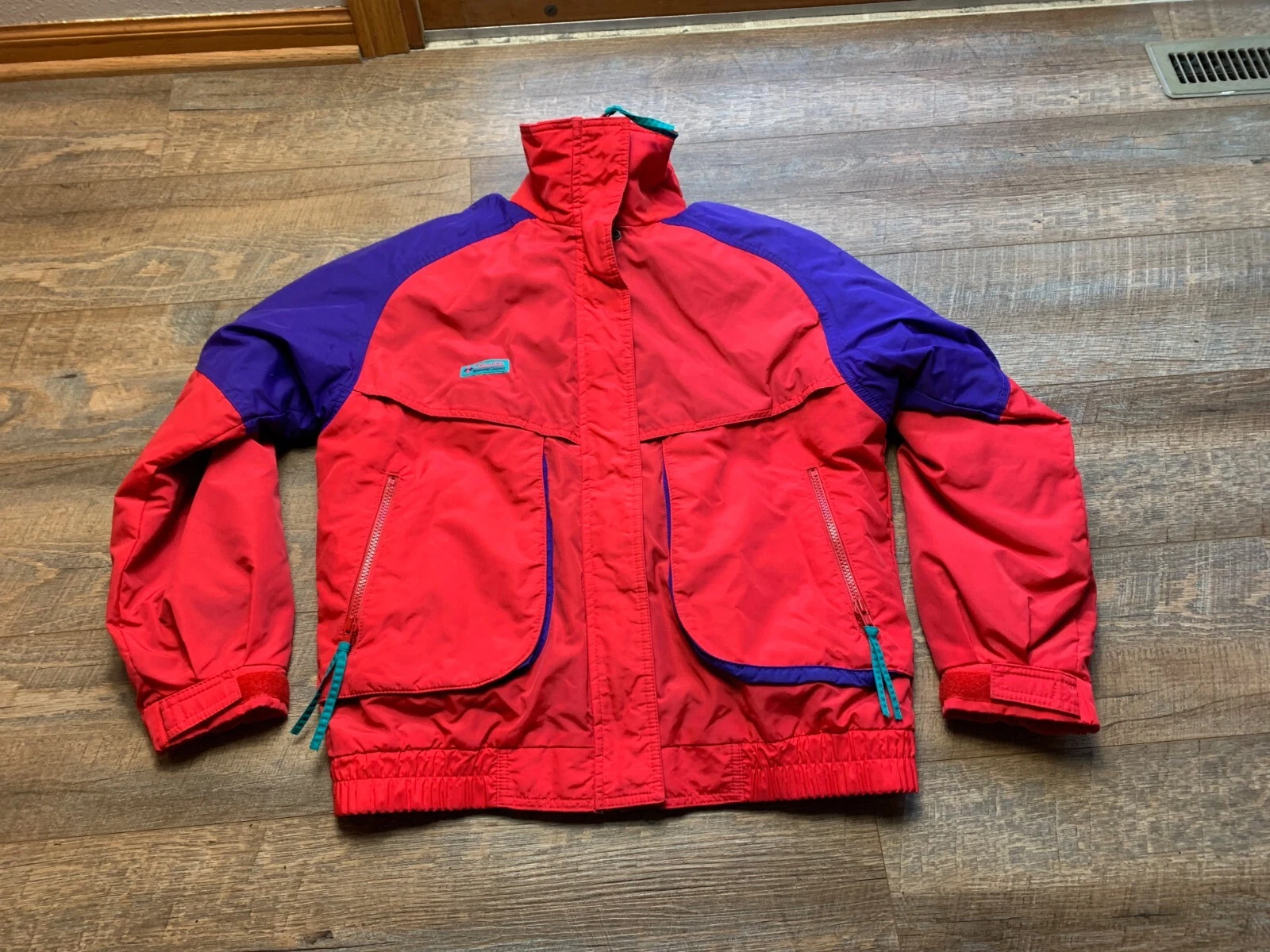 VTG 90s Columbia Powder Keg 3 in 1 Radial sleeve Womens Reversible Jacket SZ Med