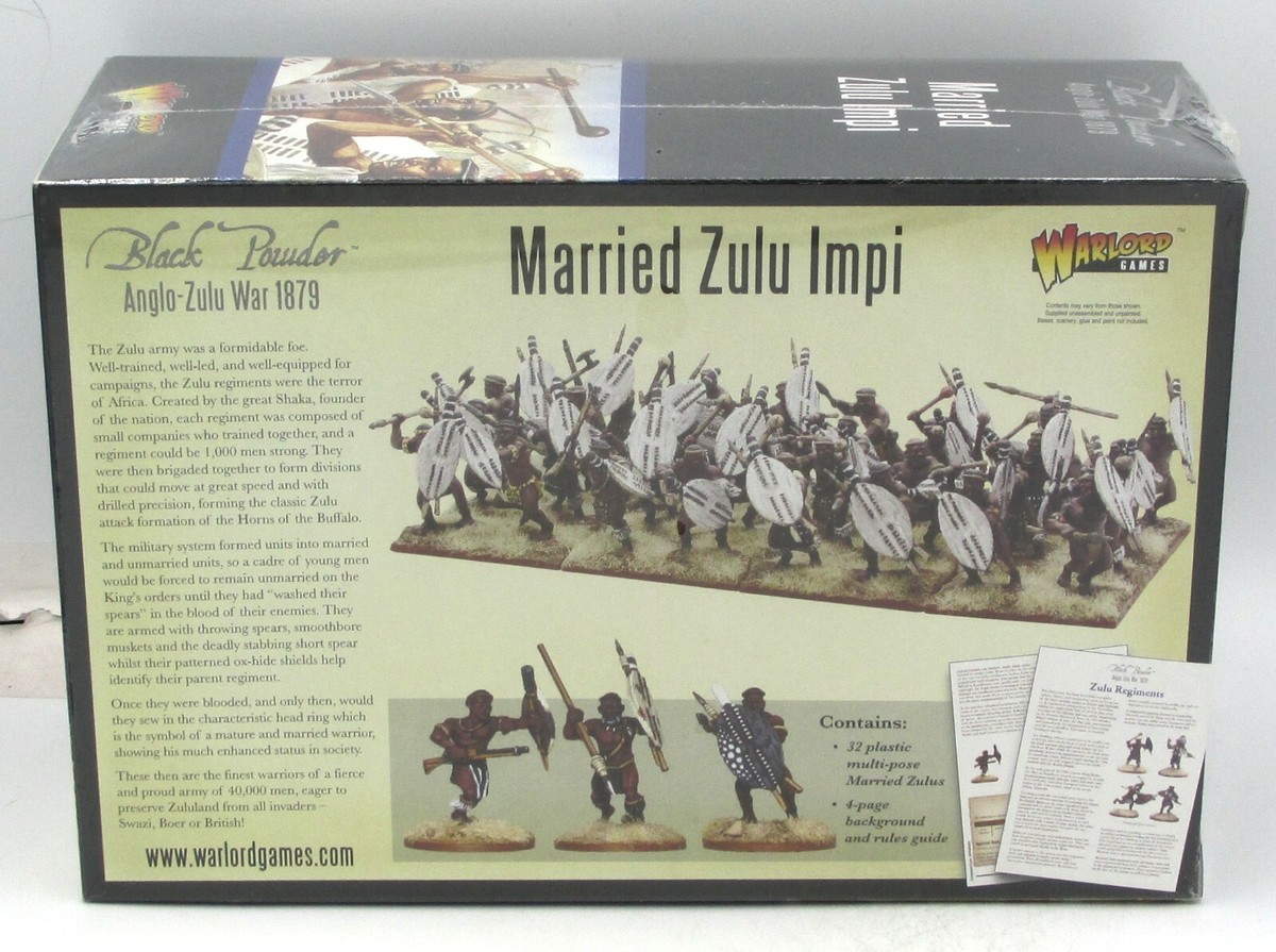Black Powder 302014603 Married Zulu Impi (Anglo-Zulu War) Infantry