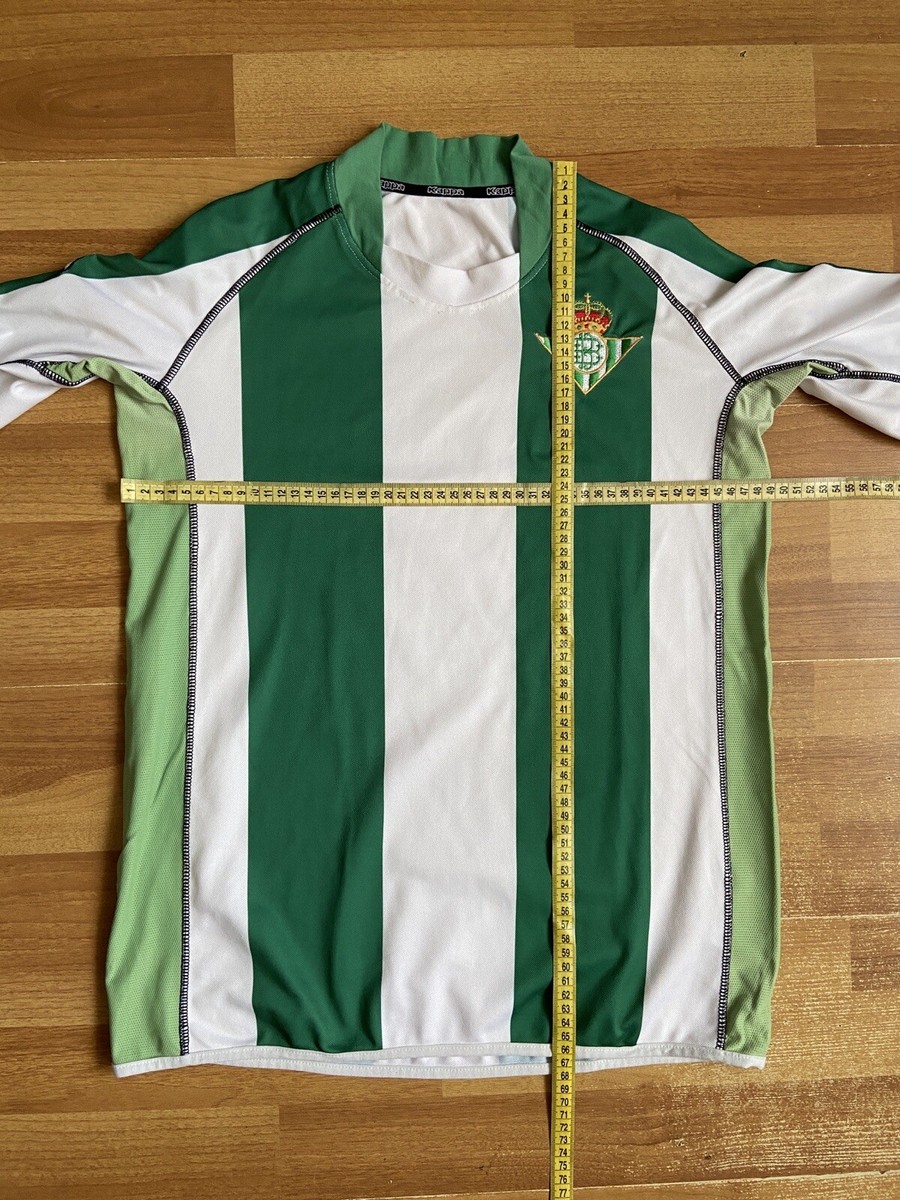 Maillot De Foot Real Betis Balompié – Kappa – Saison 2002/03 – Taille M – Vintage