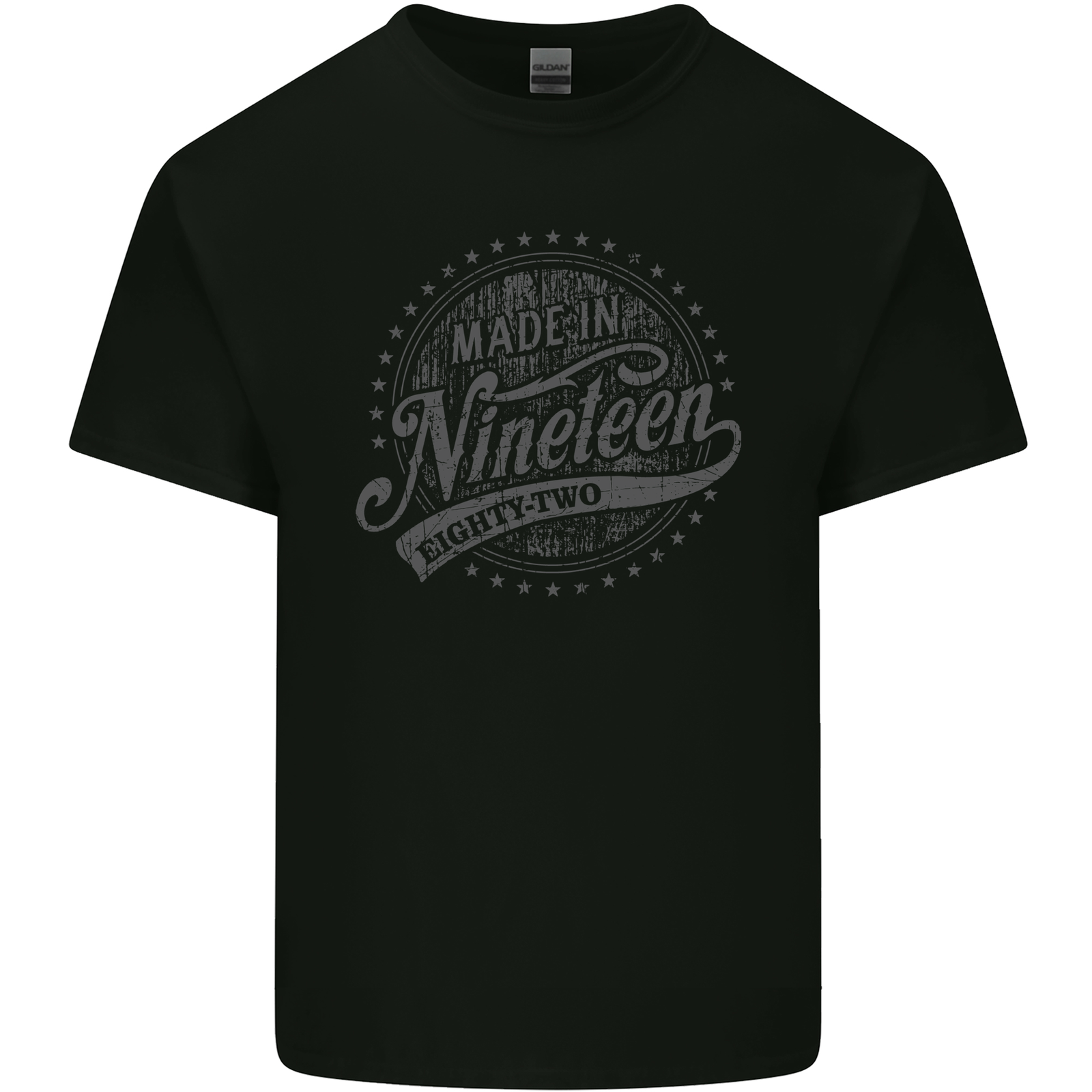 Distressed 43rd Birthday Made In 1982 Mens Cotton T-Shirt Tee Top
