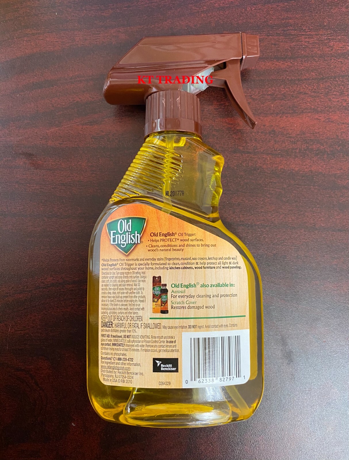Old English Lemon Oil CONDITIONER PROTECT & POLISH Wood Furniture 12oz