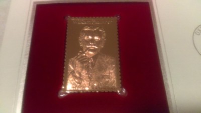 40 ) 1987-1988 US Stamps 22KT Golden Replicas First Day Covers In
