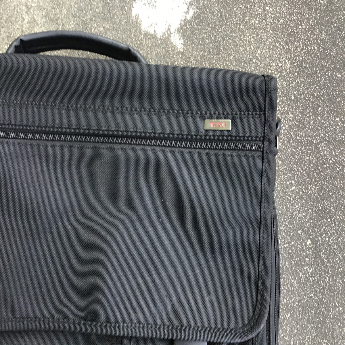 ✨極美品✨ TUMI 26071D4 ビジネス ショルダーバッグ ブラック Tumi Alpha Briefcase Nylon Messenger Laptop Travel Bag 26071D4 17