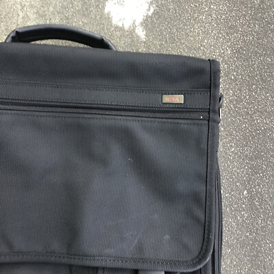 ✨極美品✨ TUMI 26071D4 ビジネス ショルダーバッグ ブラック Tumi Alpha Briefcase Nylon Messenger Laptop Travel Bag 26071D4 17