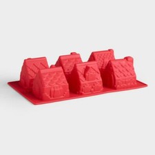 Castle Fortress Themed Birthday Silicone cottage Cake Mould Tin Mold Baking Bake
