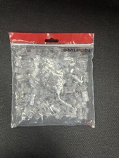 100 x RJ45 CAT5e Ethernet Network LAN Internet Cable Crimp End Connector