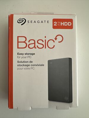 Seagate Basic 2,5'' 2 TB externe Festplatte   schwarz (STJL2000400)