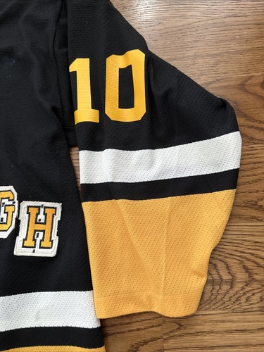 CCM Vintage Pittsburg Penguins Ron Francis Jersey 90's NHL Hockey Adult Medium - Picture 6 of 22