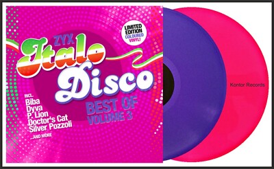 Various Artists ''ZYX Italo Disco -Best of vol.3'' lim coloured Vinyl 2LP NEU 2020