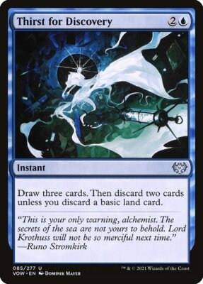 Thirst for Discovery - Set Innistrad: Crimson Vow - Regular Finish MTG