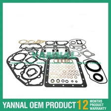 For Yanmar 2T72 Full Gasket Kit engine Spare Parts forklift Excavator engine