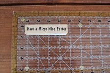 STAMPA ROSA Wood Rubber Stamp HAVE A MICEY NICE EASTER Phase Mice