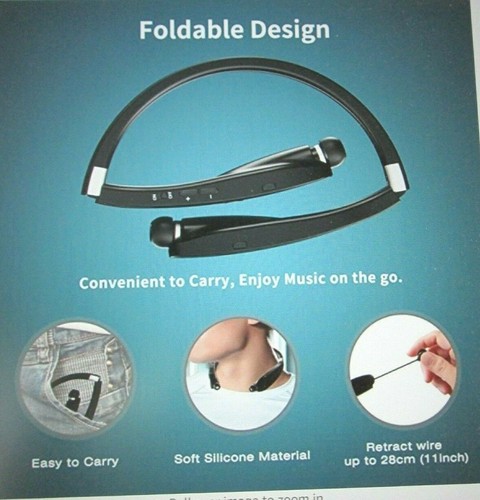 Foldable Bluetooth Headphones, AMORNO 