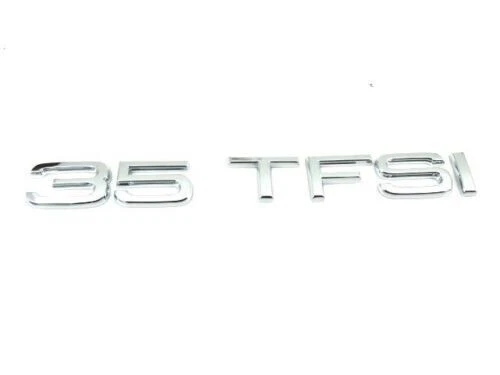 GENUINE OEM AUDI 35 TFSI BADGE EMBLEM LOGO NAMEPLATE SYMBOL MARK 
