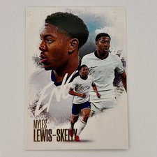 MYLES LEWIS-SKELLY 🥇⚽ 2025 FUTERA FX FOOTBALL SOCCER CARD 🔥🔥 ENGLAND ROOKIE