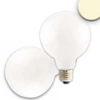 LED Filament Globeform G95, E27, 8W, 360°, Warmweiß, Dimmbar, Milky