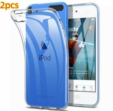 2X For iPod Touch 5/6/7th Gen Case Crystal CLEAR Shockproof Silicone TPU Cover