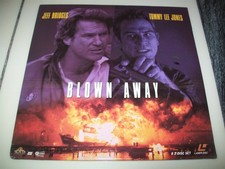 BLOWN AWAY 2-Laserdisc LD FULL SCREEN FORMAT VERY GOOD CONDITION RARE W/TRAILER 