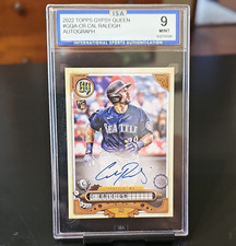 Topps 2022 Gypsy Queen Cal Raleigh #GQA-CR Autograph Rookie ISA 9 Mariners