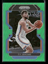 2021-22 Panini Prizm #214 Ty Jerome Green Oklahoma City Thunder