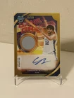 2025-26 Bowman University Best Cameron Boozer Game Graphs Relic Auto Gold /50