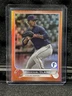2022 Topps Series 1 1st Edition Emmanuel Clase Orange Foil /75 Guardians #190