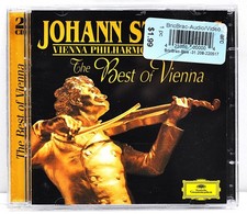 JOHANN STRAUSS "The Best Of Vienna" 1998 Double CD Set Deutsche Grammophon
