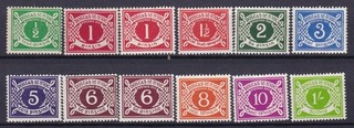 IRELAND 1925 POSTAGE DUES MNH