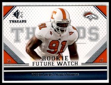 Robert Ayers 2009 SP Threads #181 RC Rookie Denver Broncos