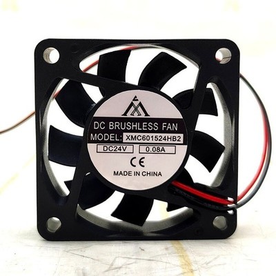 1 pcs XMC601524HB2 6CM 24V 0.08A inverter DC cooling fan *ll