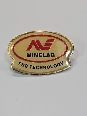 Minelab's FBS Technology Lapel Pin Full Band Spectrum Metal Detectors