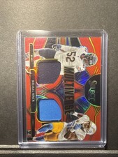 2025 Panini Select #MVJ-KMK Khalil Mack Multiverse Jerseys Red Prizm