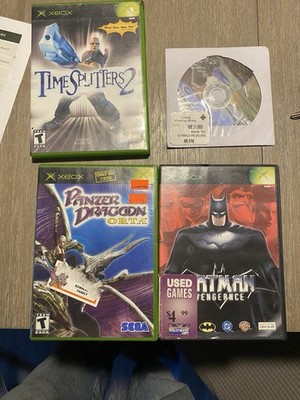 Original Xbox 4 game lot rare items
