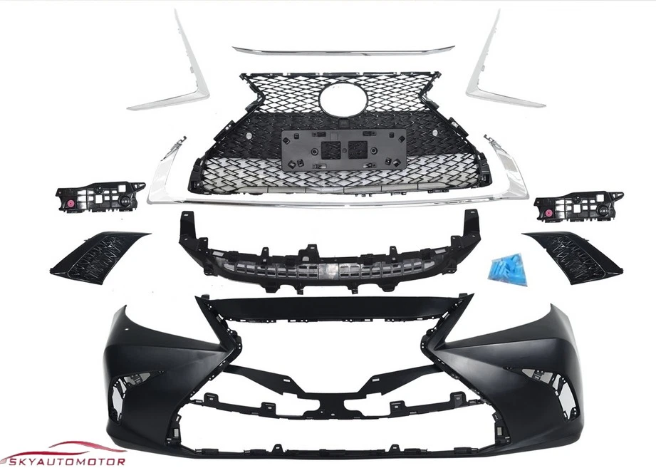 For Lexus ES350 ES300h Upgraded Style F-Sport 13-15 Front Bumper Conversion Kit Foto 2 de 4