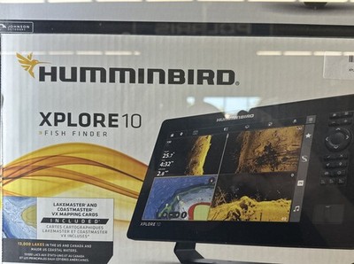 Humminbird 412010-1 XPLORE 10 CMSI+ Fish Finder / Transducer Kit /Cable&Hardware