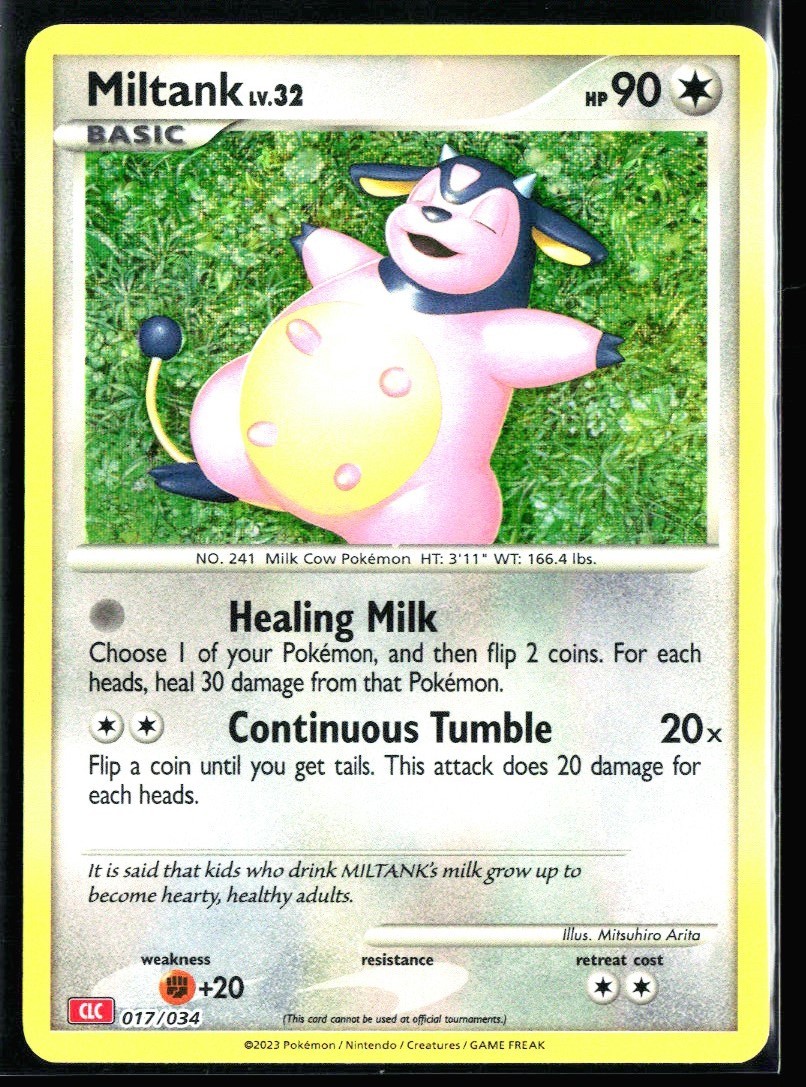 2023 Classic Collection Charizard Deck Miltank #55 Holo Pokemon Card