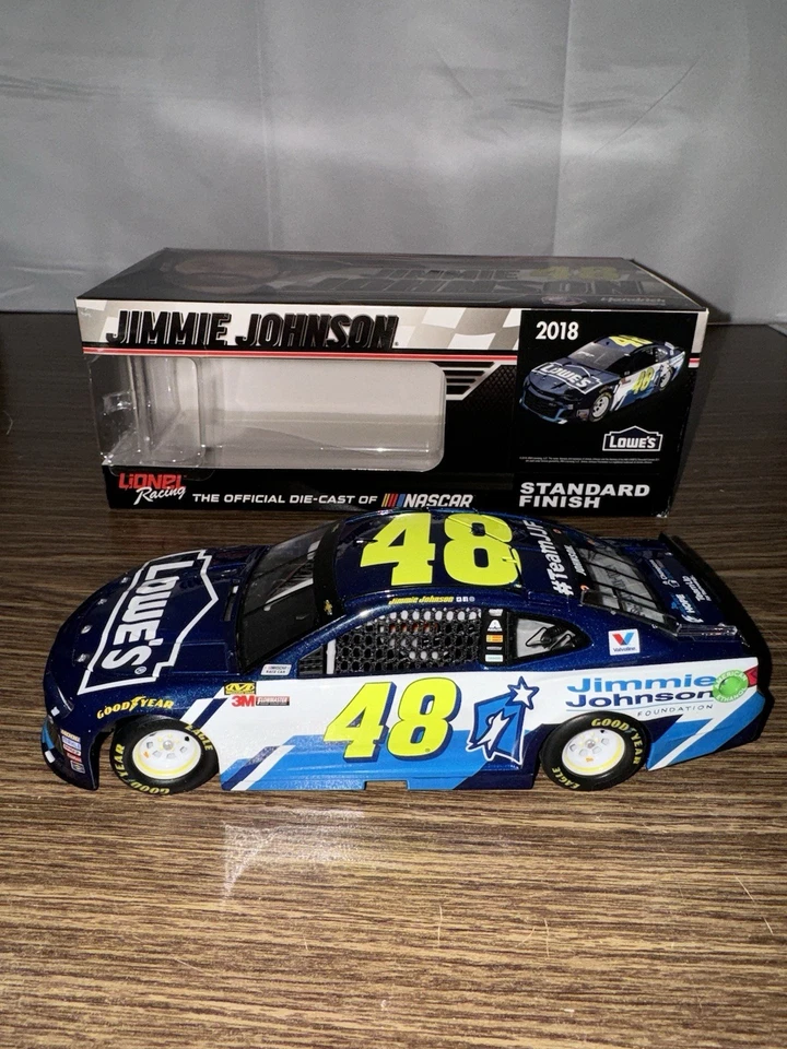 Raro 2018 #48 Jimmie Johnson Lowe’s Foundation 1/24 NASCAR Diecast 1 de 361 Foto 2 de 4