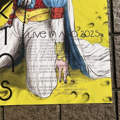 Smashing Pumpkins / Asia Tour 2025 Original Official Gig Poster A2