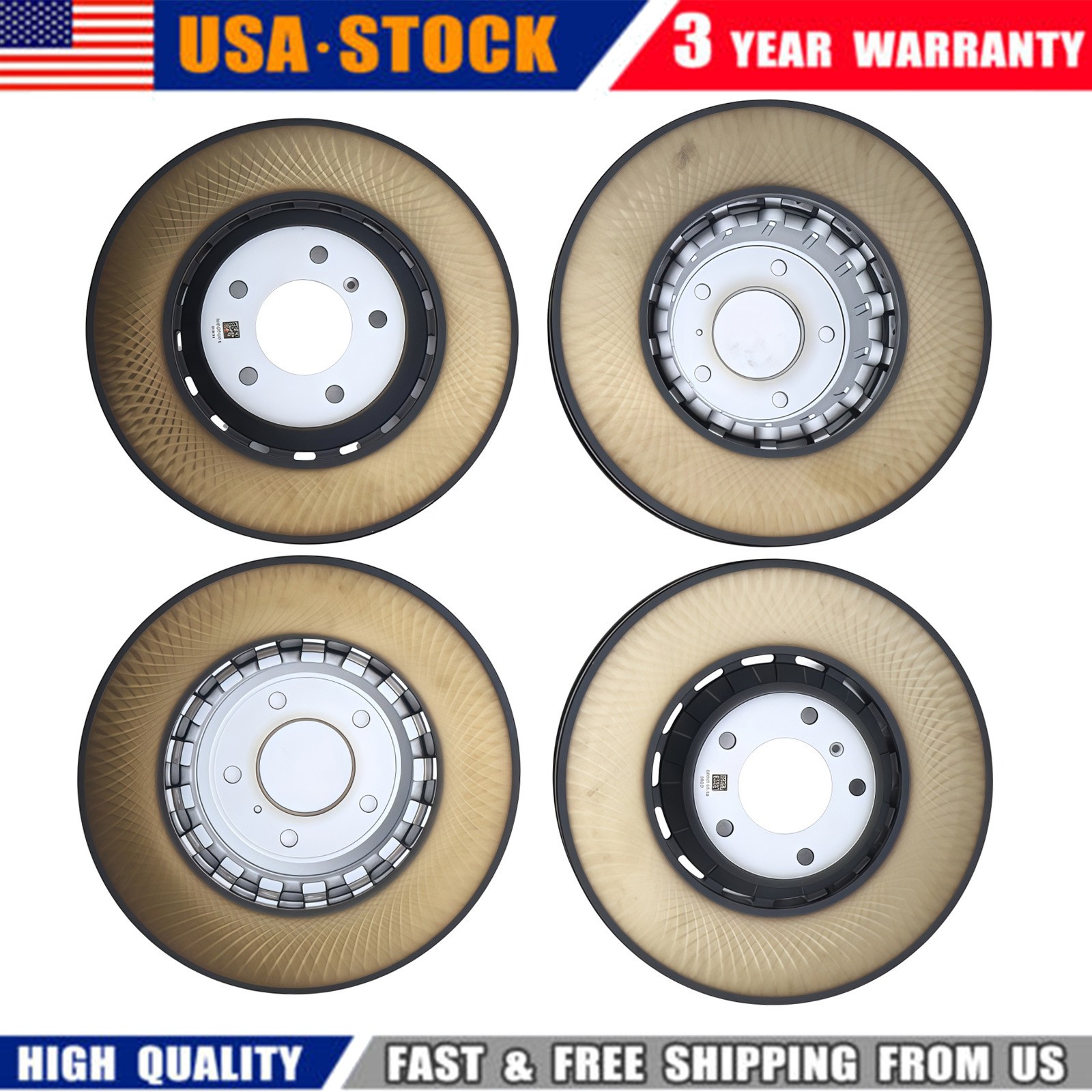 Bentley Bentayga Speed 2016-2023 Front Brake pads 4 pcs P/N 4M0615301AR