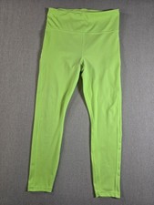 Athleta Ultimate Stash Pocket 7/8 Tight Leggings Women's Size Small Neon Gym