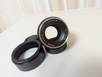 [Top Mint w/Hood] Carl Zeiss Planar T* 50mm f/1.4 ZE Canon EF  Japan 212