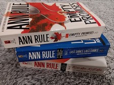Ann Rule lot of 3 paperback books, volumes 7, 8 and 9 excellent used condition